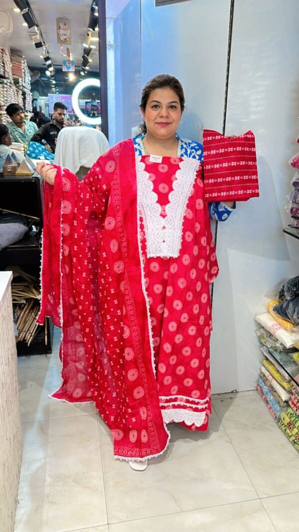 Beautiful Suit With Lace Work CCC374 - Image 2