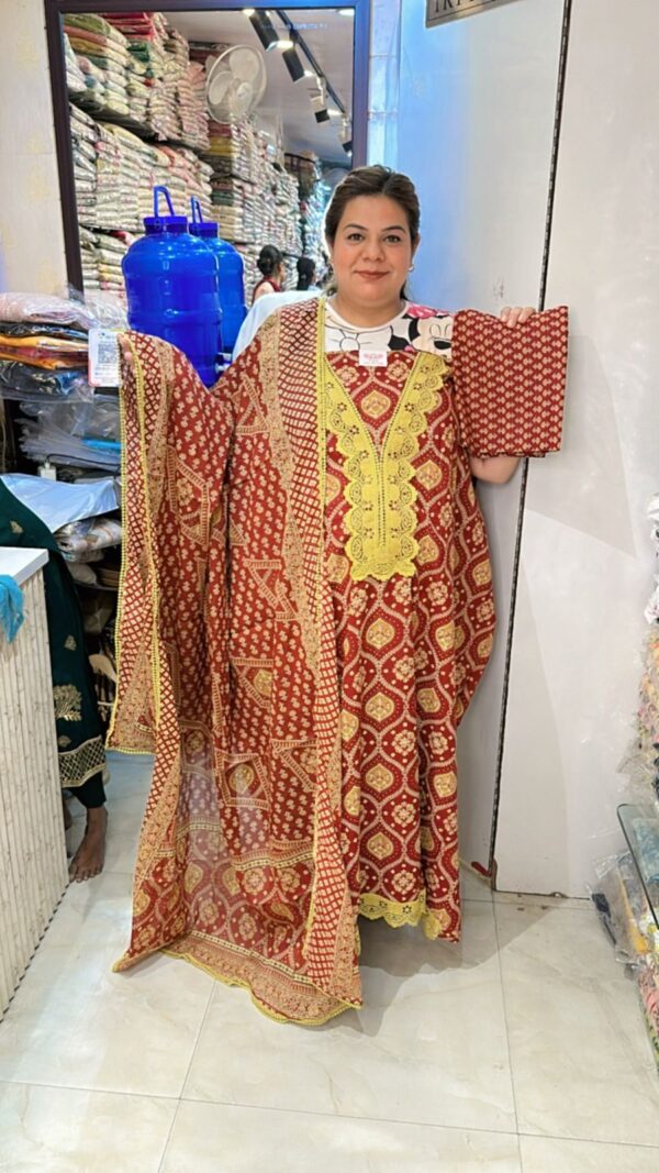Beautiful Suit With Lace Work CCC422 - Image 3