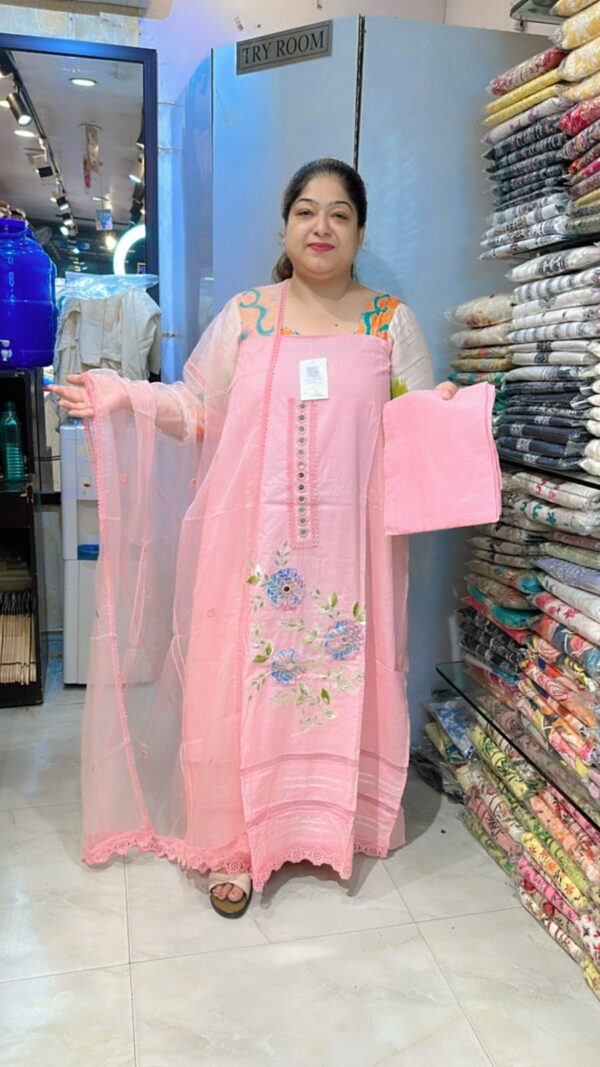 Beautiful Suit With Lace Work CCC458