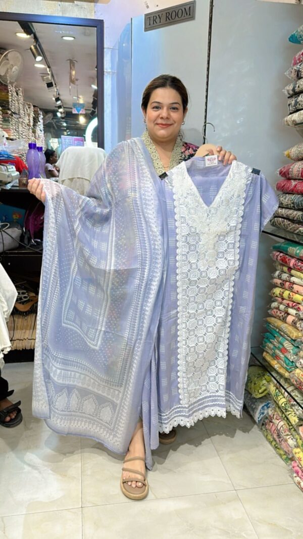 Beautiful Suit With Lace Work CCC486 - Image 2