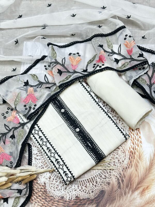 Embroidered cotton suits ccc2762