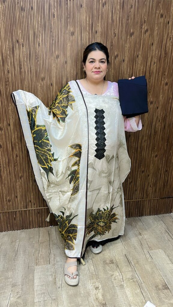 Leaf print maslin suit ccc281