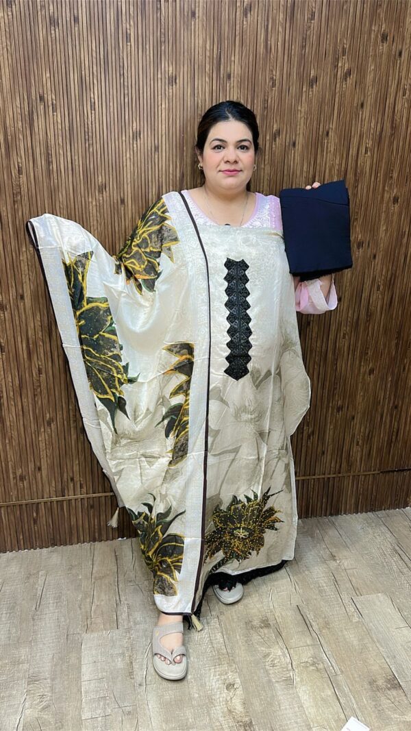 Leaf print maslin suit ccc281
