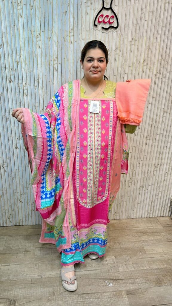 Pure muslin suit ccc206