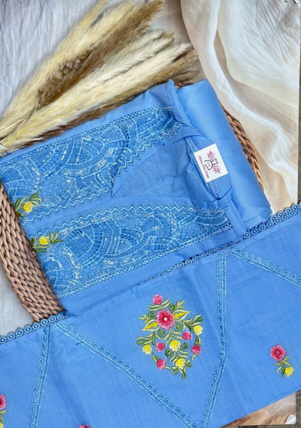 Stunning Cotton Doria Suit CCC428 - Image 4