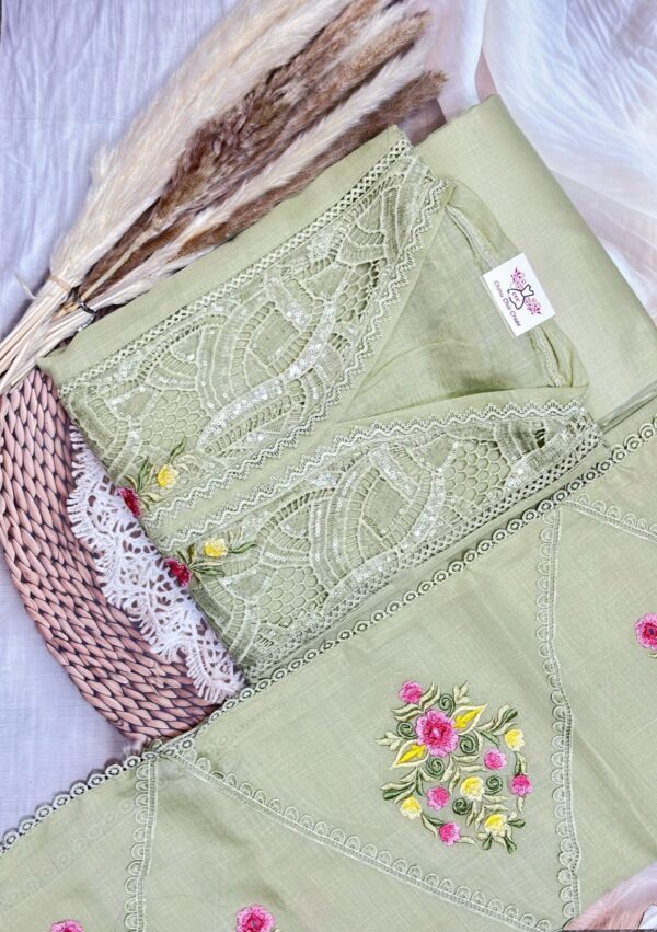 Stunning Cotton Doria Suit CCC428 - Image 3