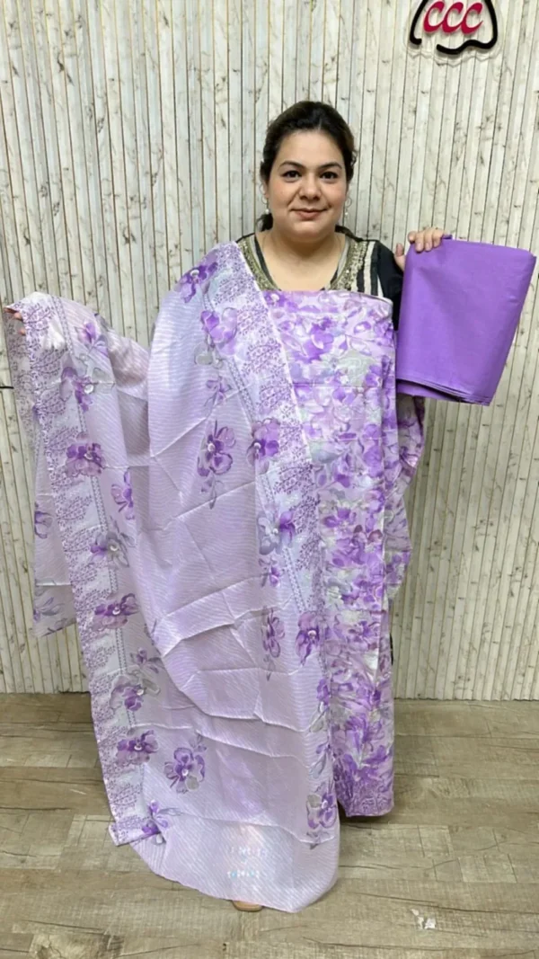 Stunning flower suit ccc180purple