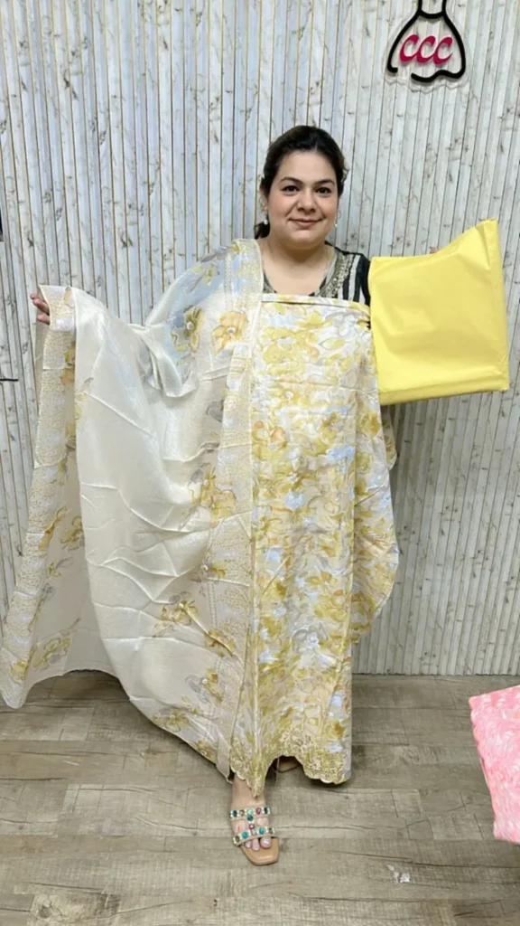 Stunning flower suit ccc180yellow