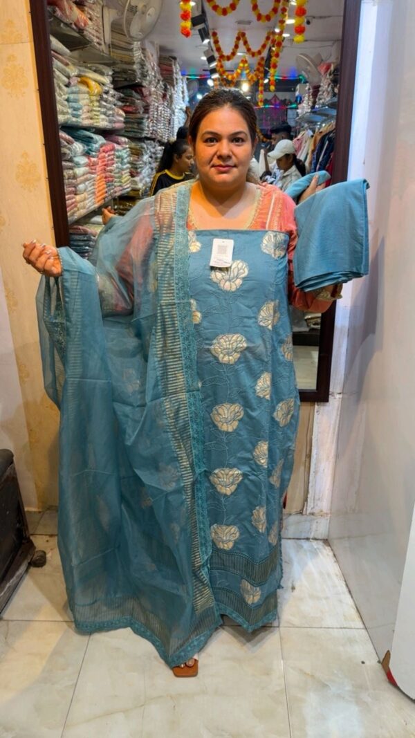 Stunning Suit With Embroidery Work CCC01