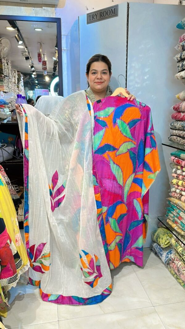 Stunning Pattern Print Suit CCC482