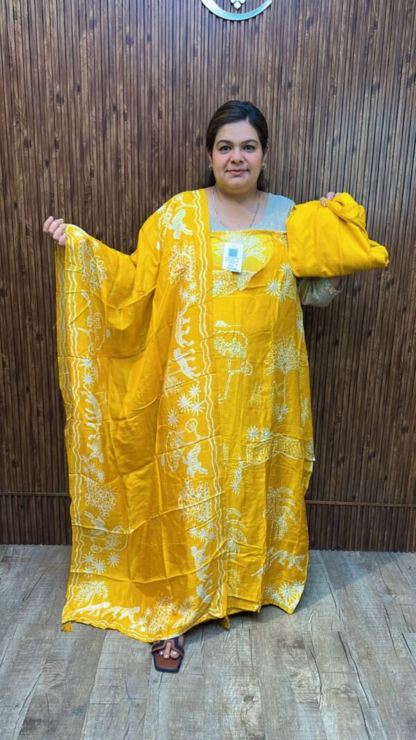 Stunning Silk Suit With Digital Print CCC527 - Image 3