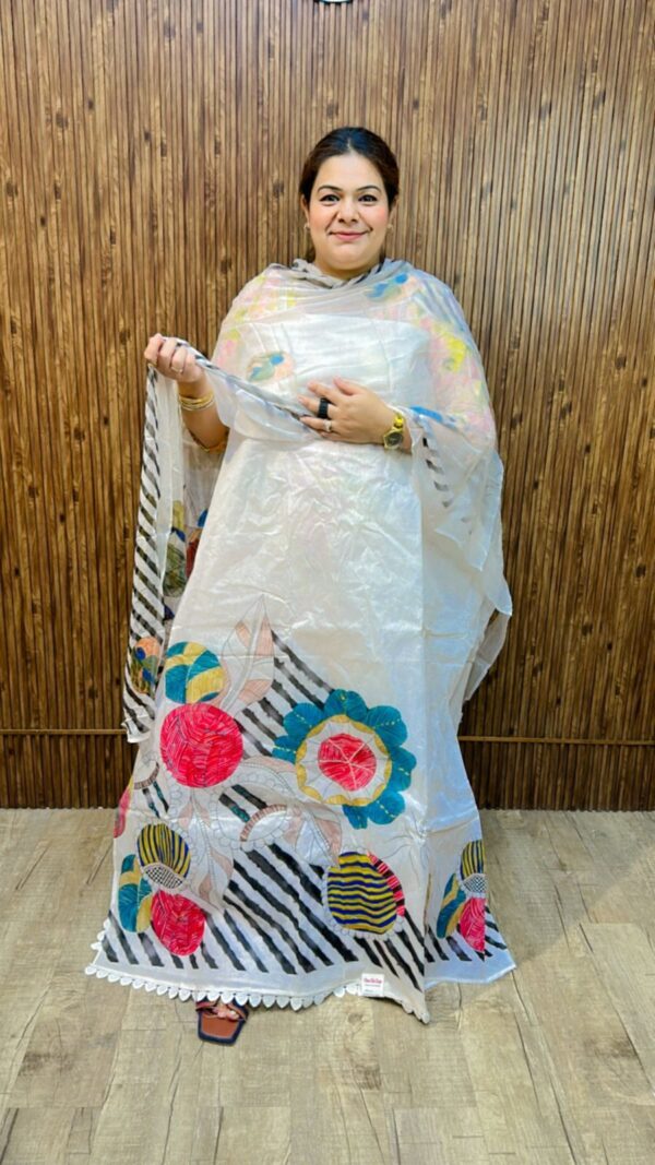 Beautiful Arkandi Suit With Organza Duppata CCC535 - Image 3