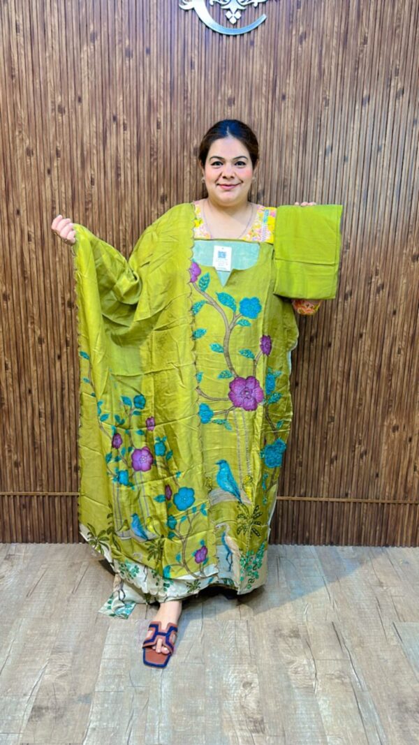Stunning Silk Suit With Digital Print Dupatta CCC 532 - Image 2