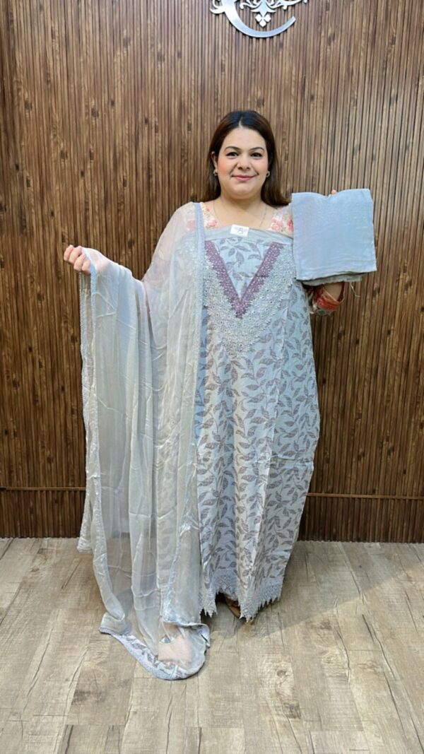 Stunning Designer Cotton Suit CCC545 - Image 4