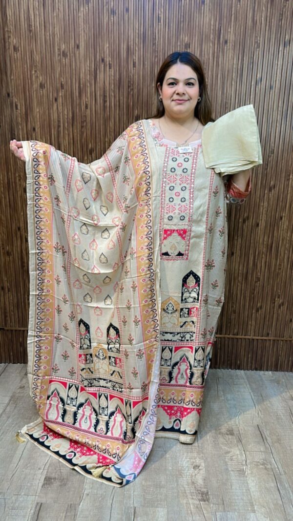 Stunning Designer muslin Suit CCC547