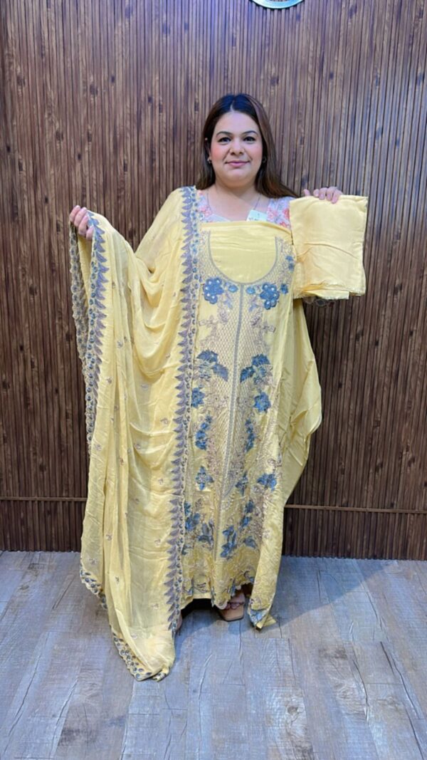 Stunning Designer Muslin Cotton suit CCC541