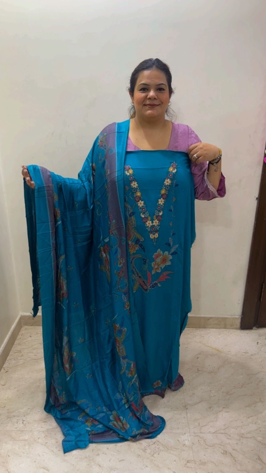 Stunning Branded pashmina suit CCC 47 - Image 2