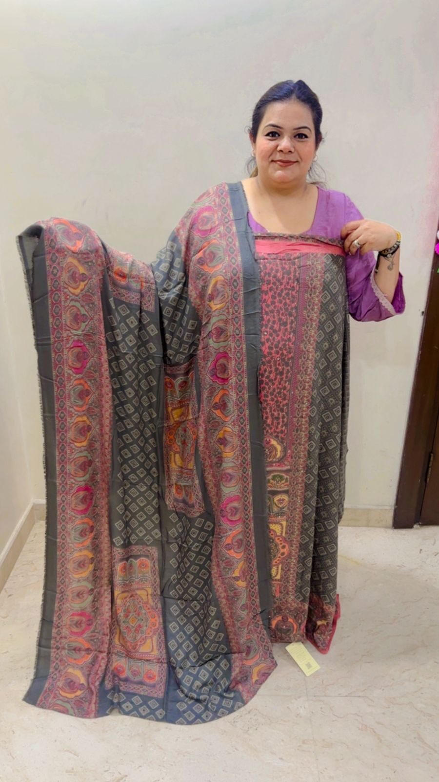 Beautiful Branded Pashmina Suit CCC48 - Image 3