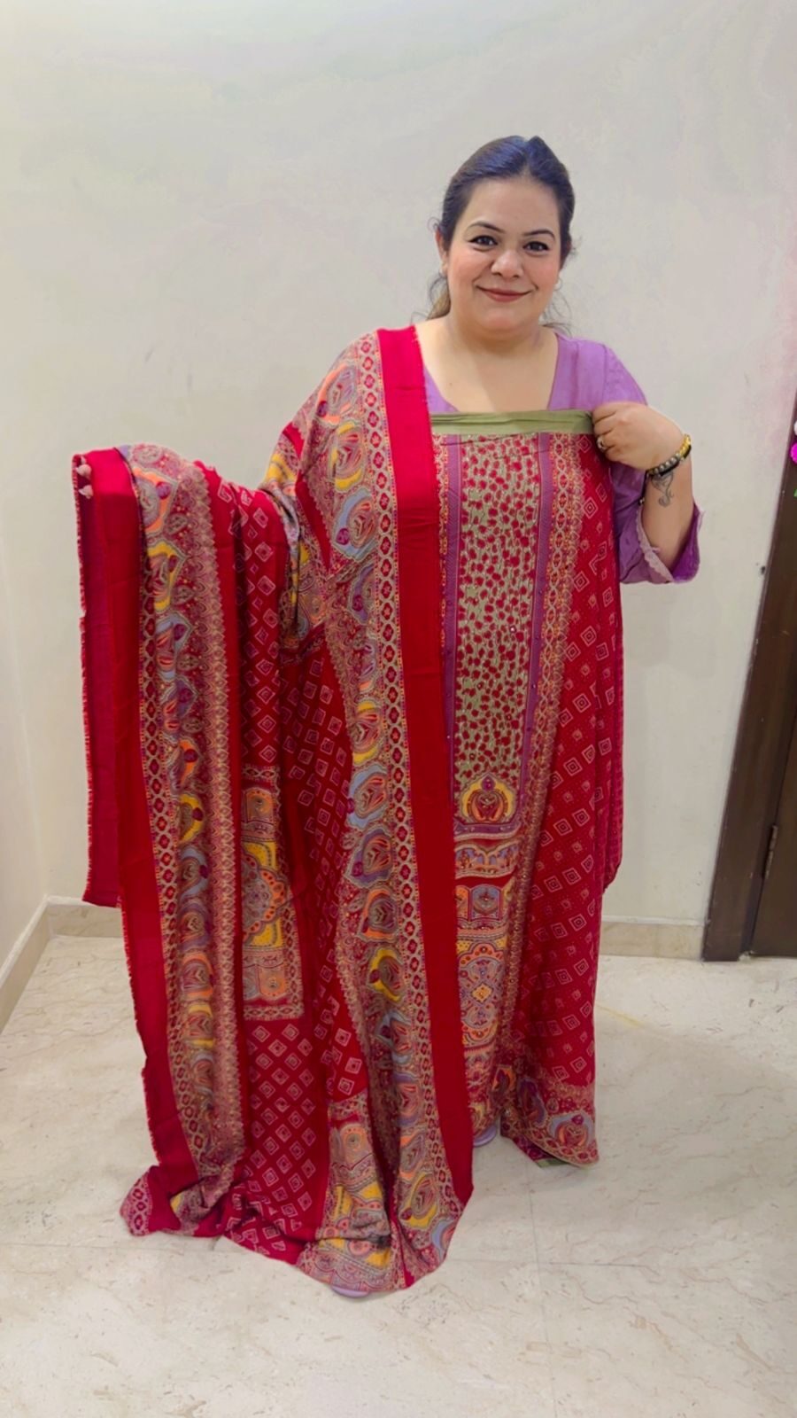 Beautiful Branded Pashmina Suit CCC48