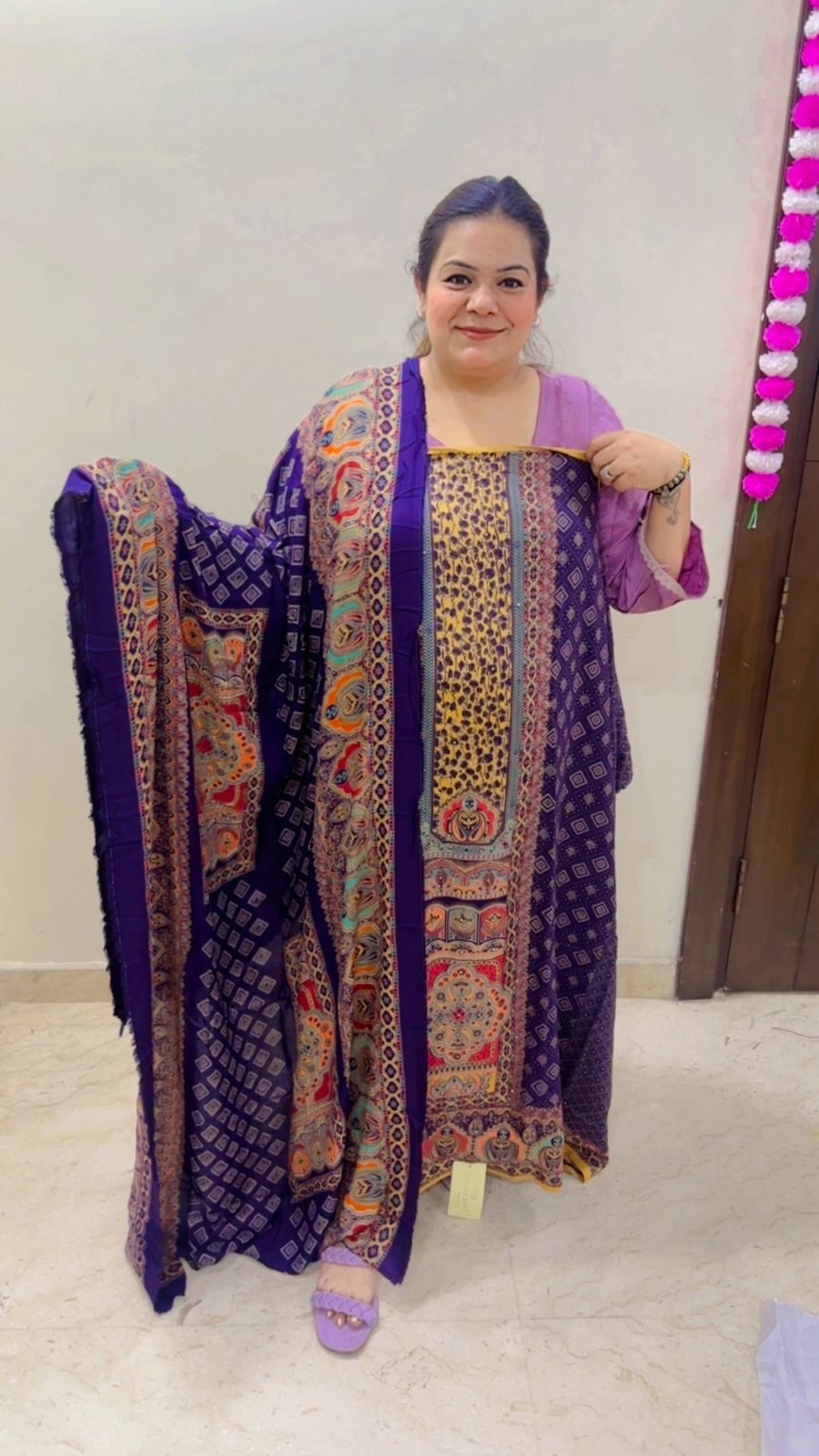 Beautiful Branded Pashmina Suit CCC48 - Image 4