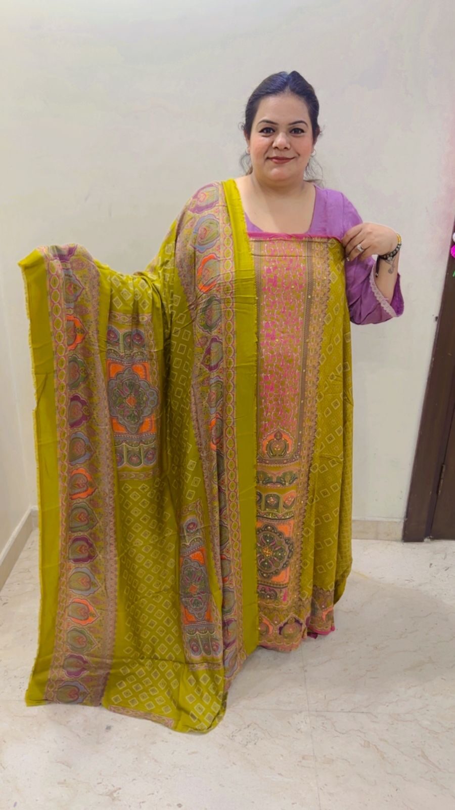 Beautiful Branded Pashmina Suit CCC48 - Image 2