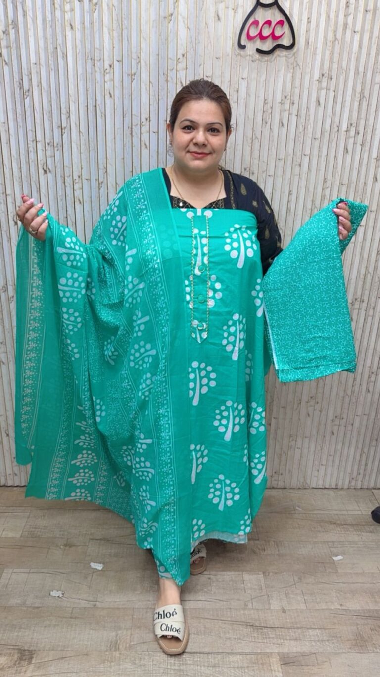 designer pure cotton suit ccc57