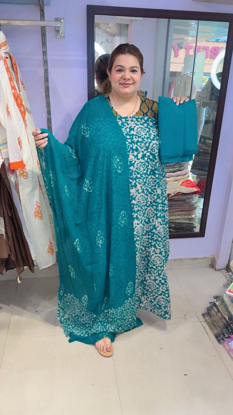 designer pure cotton suits ccc74 blue