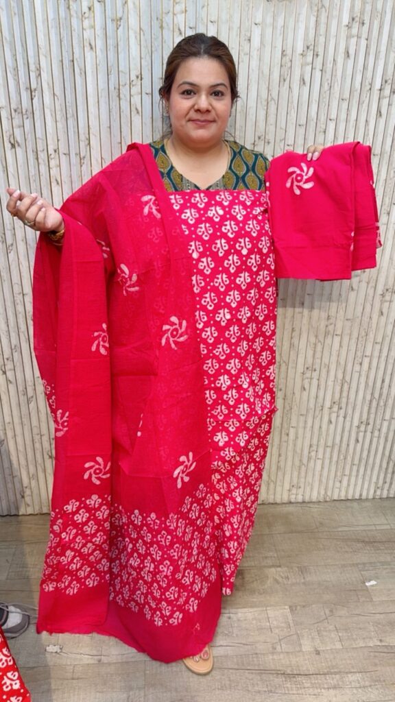 designer pure cotton suit ccc76 blue