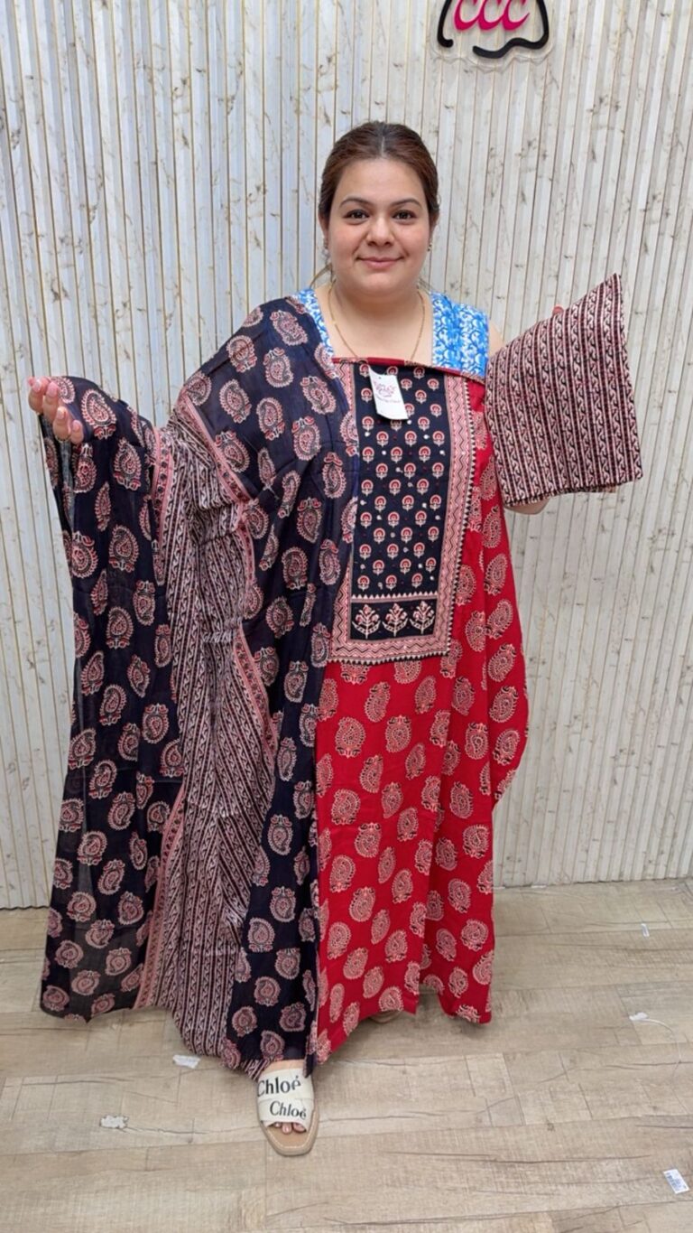 designer pure cotton suit ccc79 blue