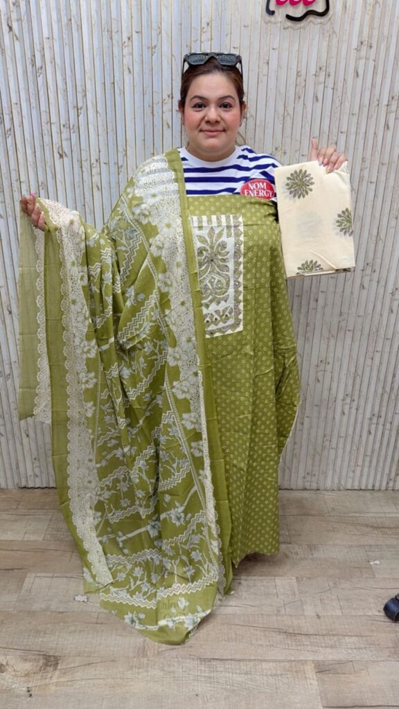 designer pure cotton suit ccc93