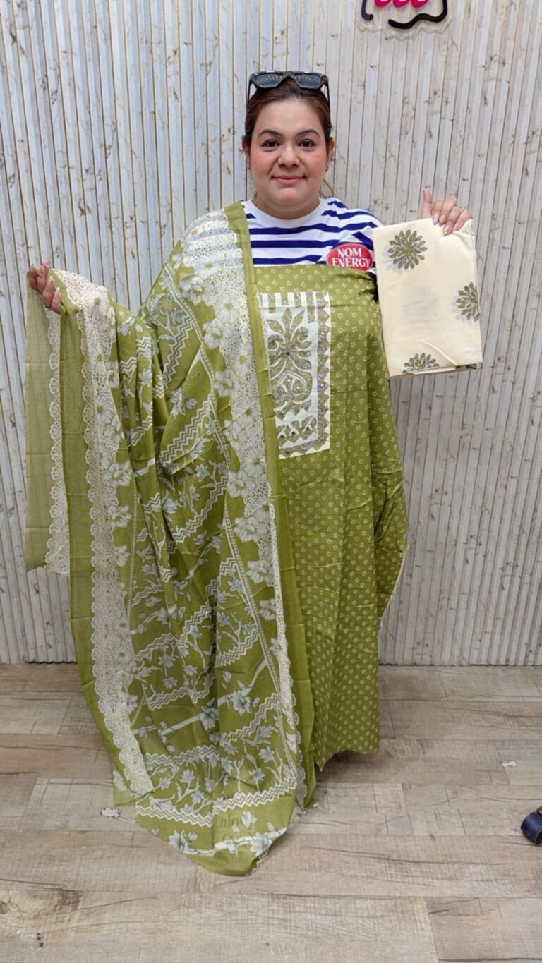 designer pure cotton suit ccc93