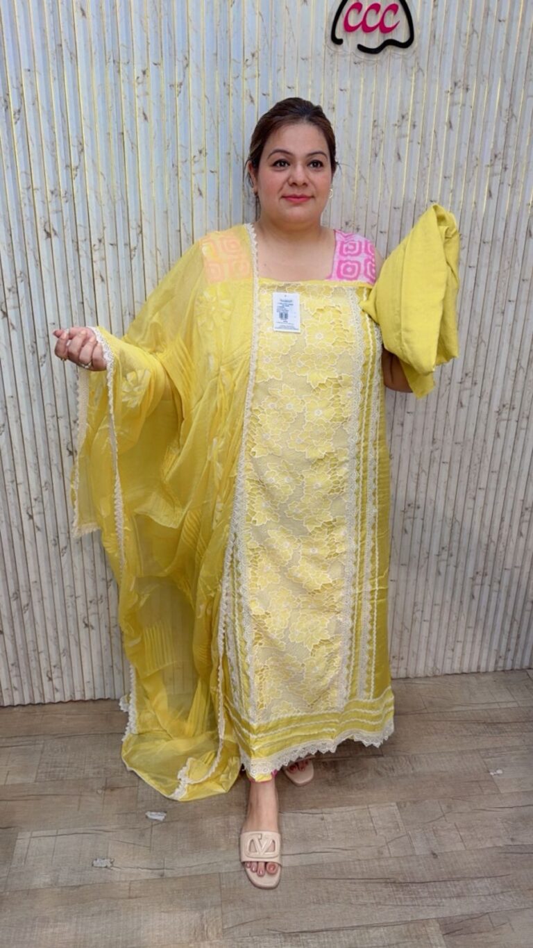 designer pure muslin suit ccc106