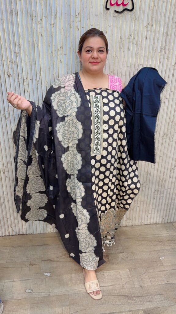 designer pure muslin suit ccc106