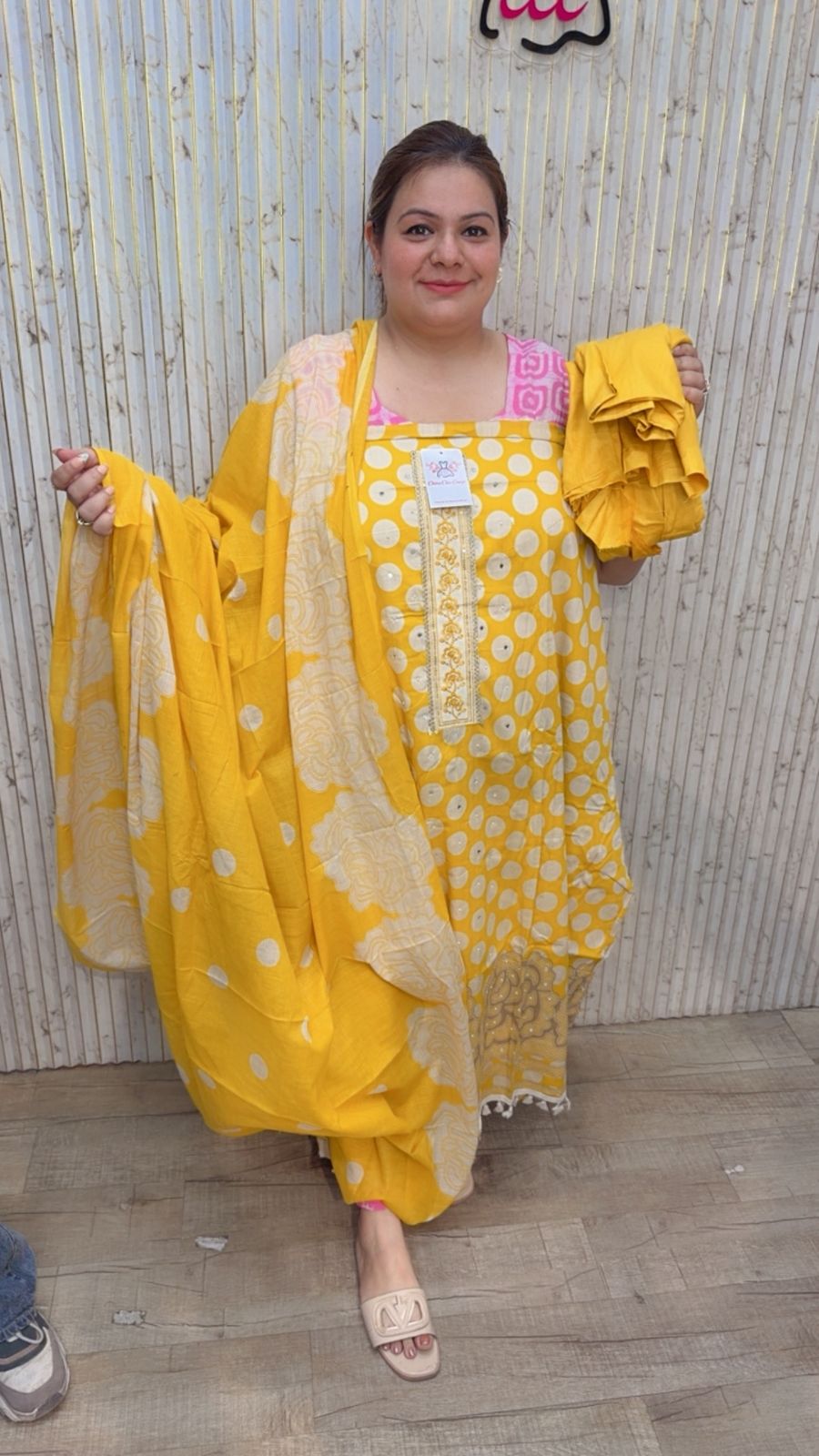 designer pure muslin suit ccc106