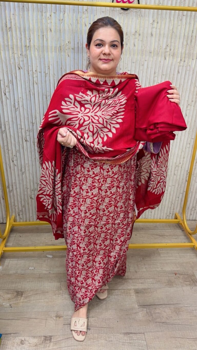 designer pure muslin suit ccc112