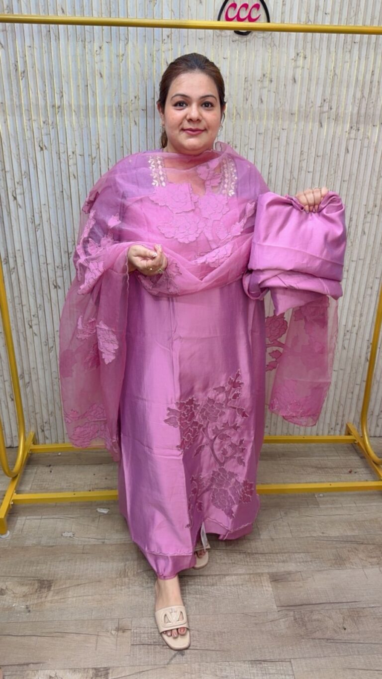 designer pure muslin suit ccc112