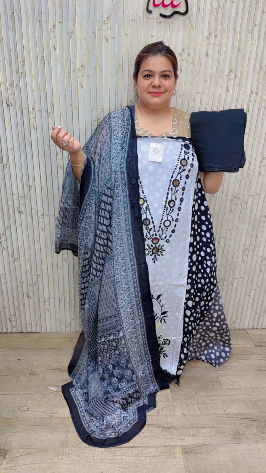 designer pure cotton suit ccc136