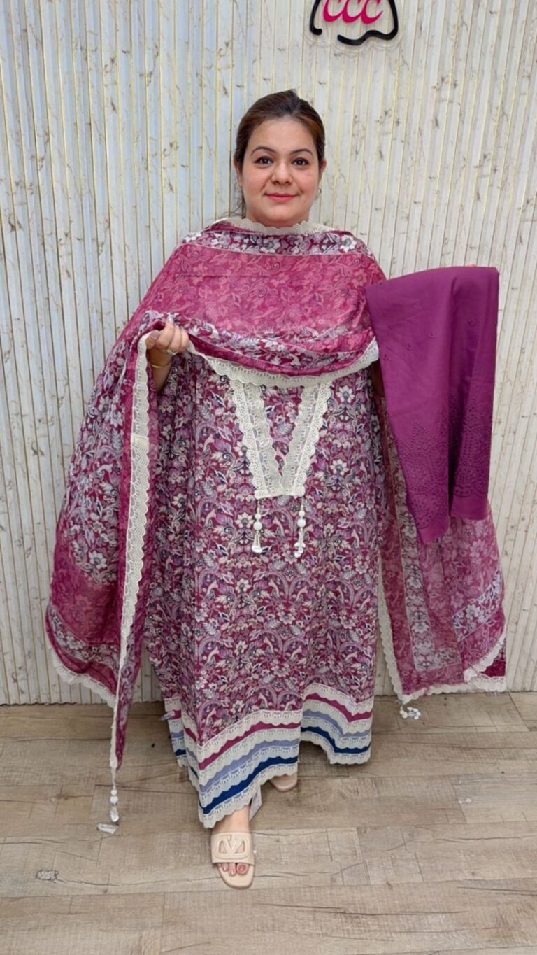 designer pure cotton suit ccc136