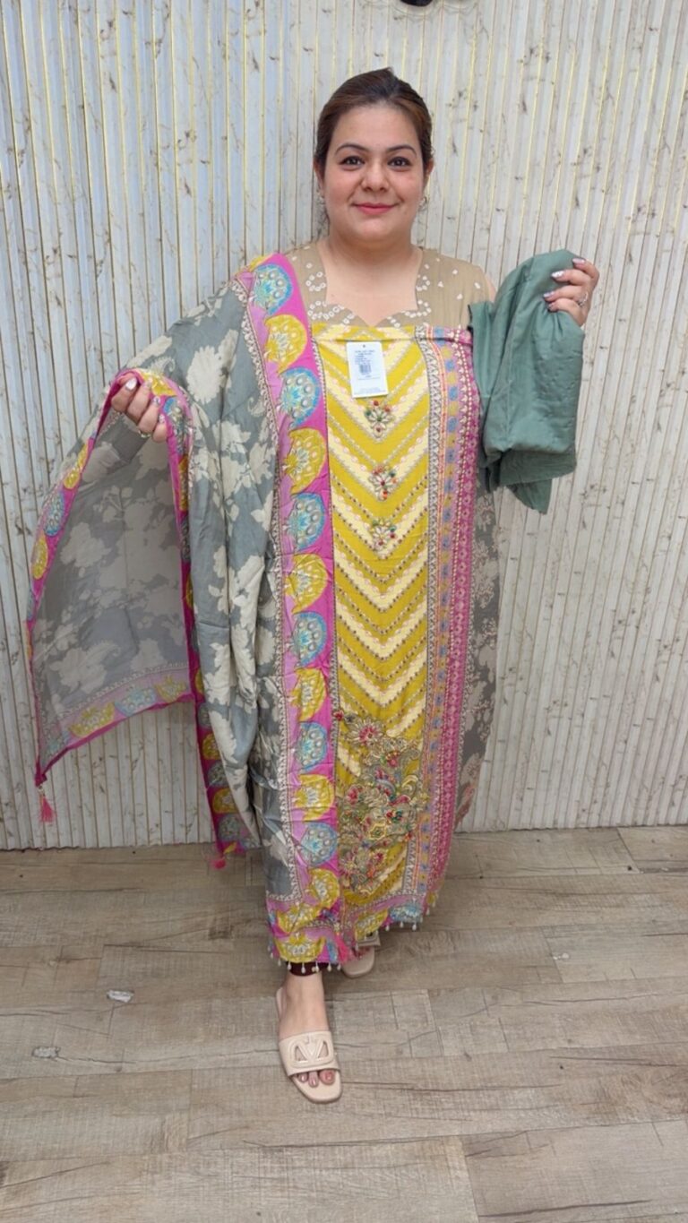 designer pure cotton suit ccc136
