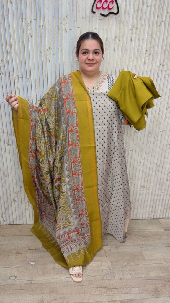 designer pure muslin suit ccc151