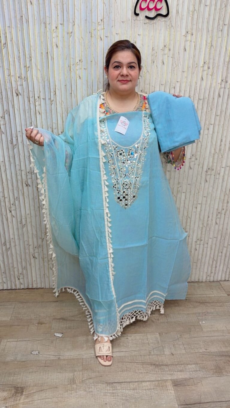 designer pure cotton suit ccc159