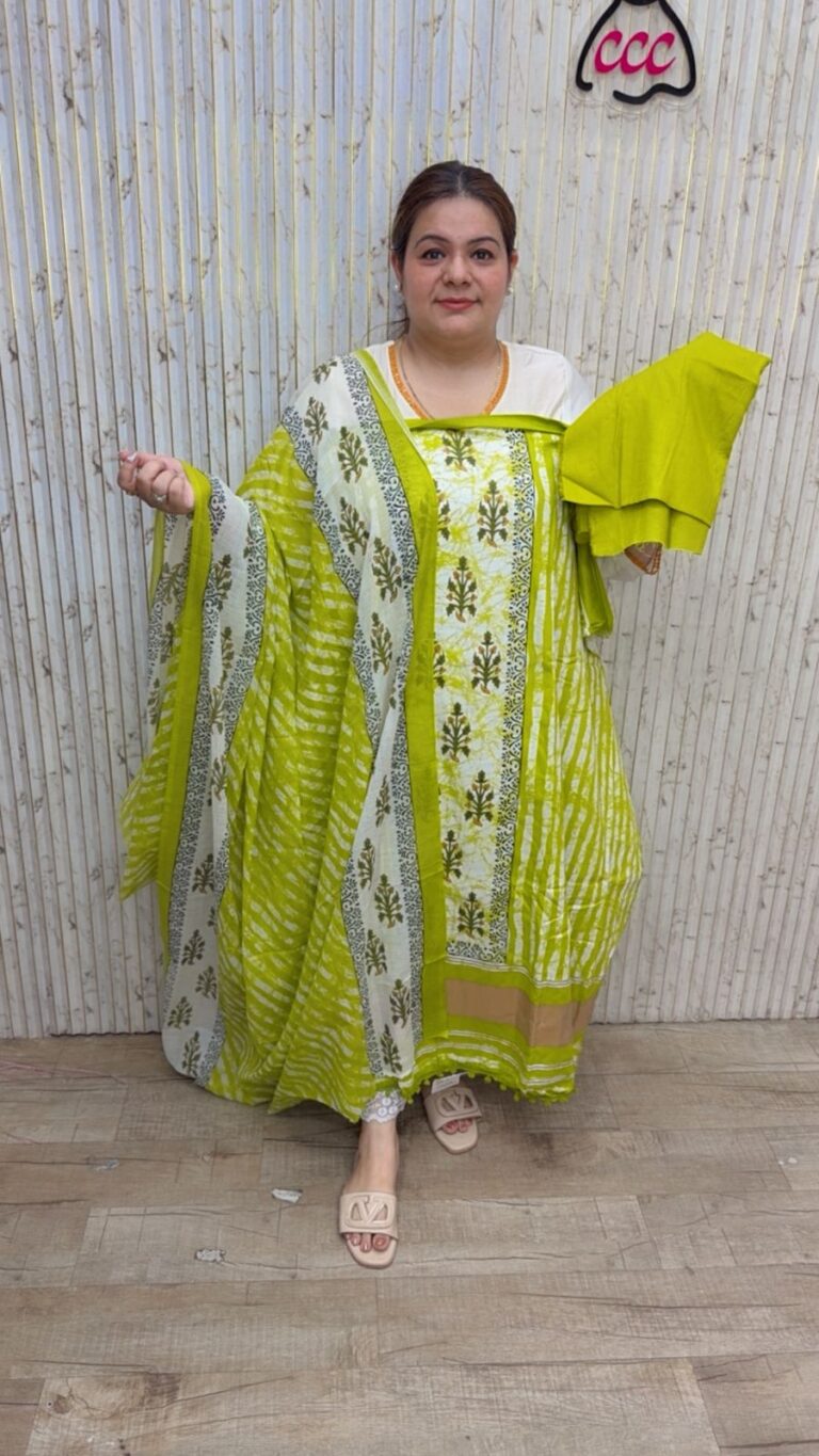 designer pure muslin suit ccc164