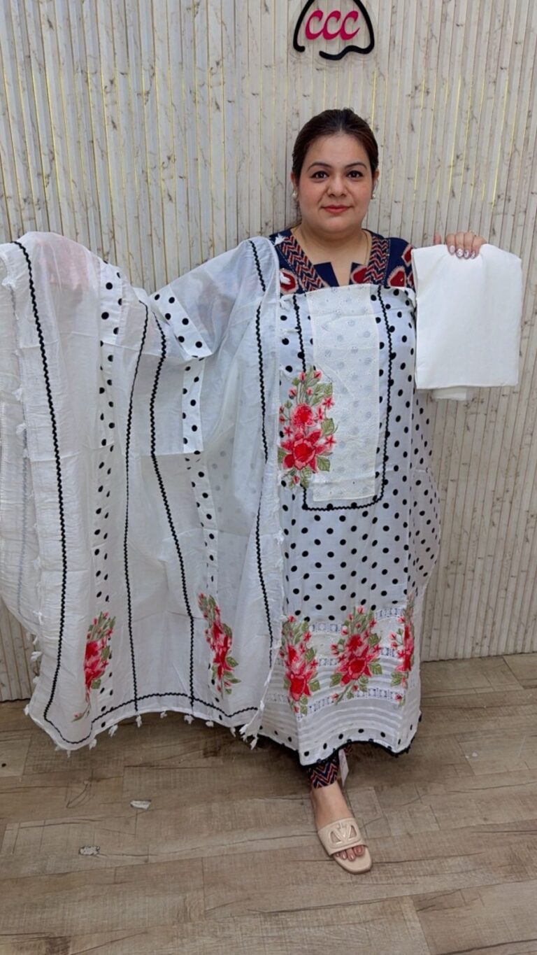 designer pure cotton karoshiya ccc175