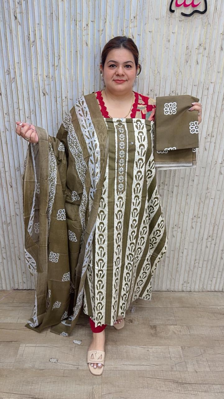 designer pure muslin suit ccc181