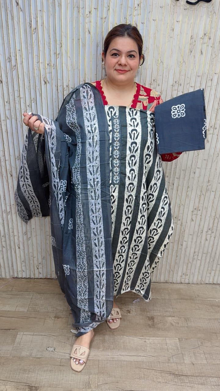 designer pure muslin suit ccc181