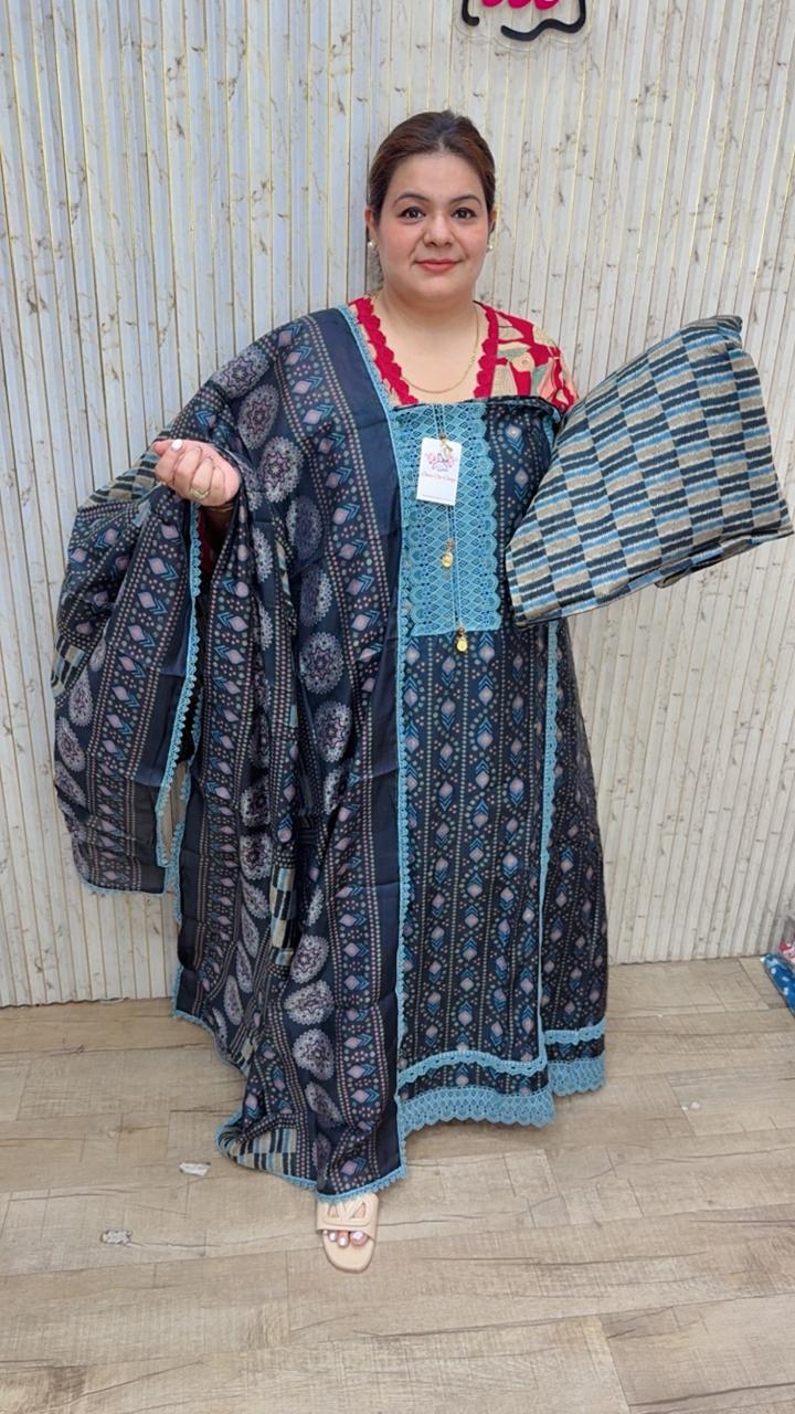 designer pure muslin suit ccc181