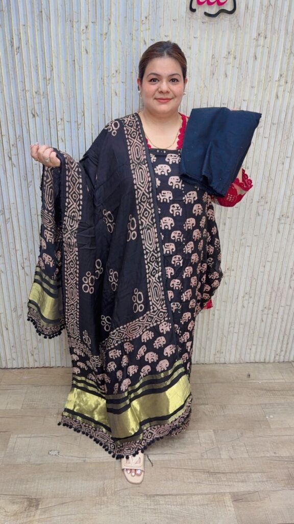 designer pure muslin suit ccc181