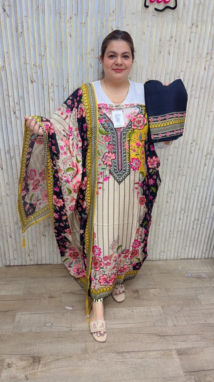 designer pure muslin suit ccc194