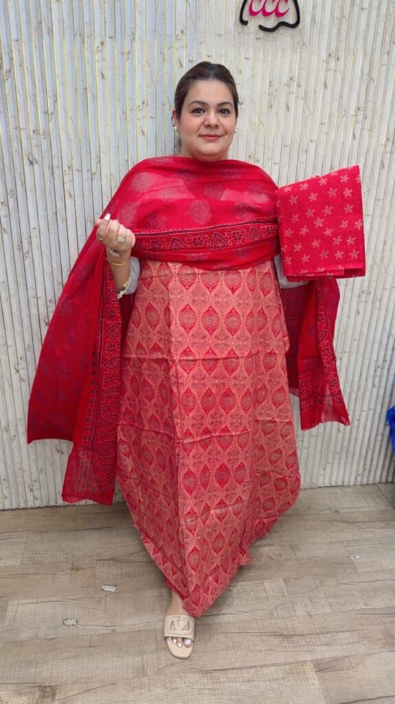 designer pure cotton suit ccc195