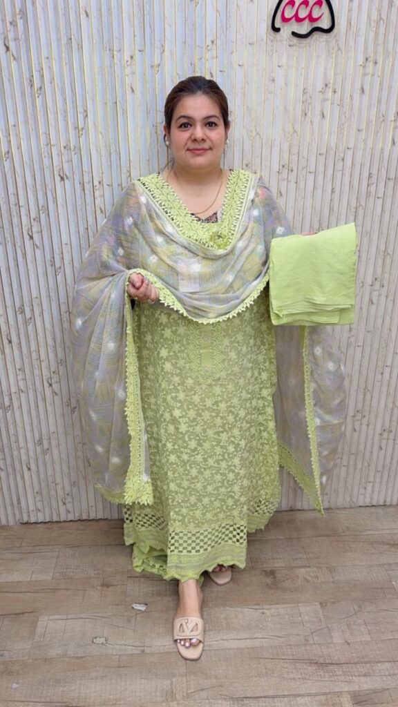 designer pure muslin suit ccc199
